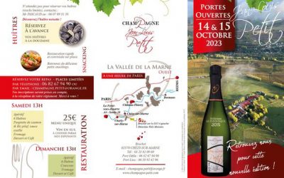 14 & 15 octobre 2023 – Portes ouvertes Champagne Jean-Louis Petit