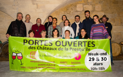 Portes ouvertes des Châteaux de la Presqu&rsquo;île – 29 & 30 mars 2025